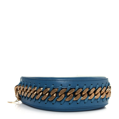 Stella McCartney Eco Alter Nappa Medium Frayme Shoulder Bag Teal 4 of 11