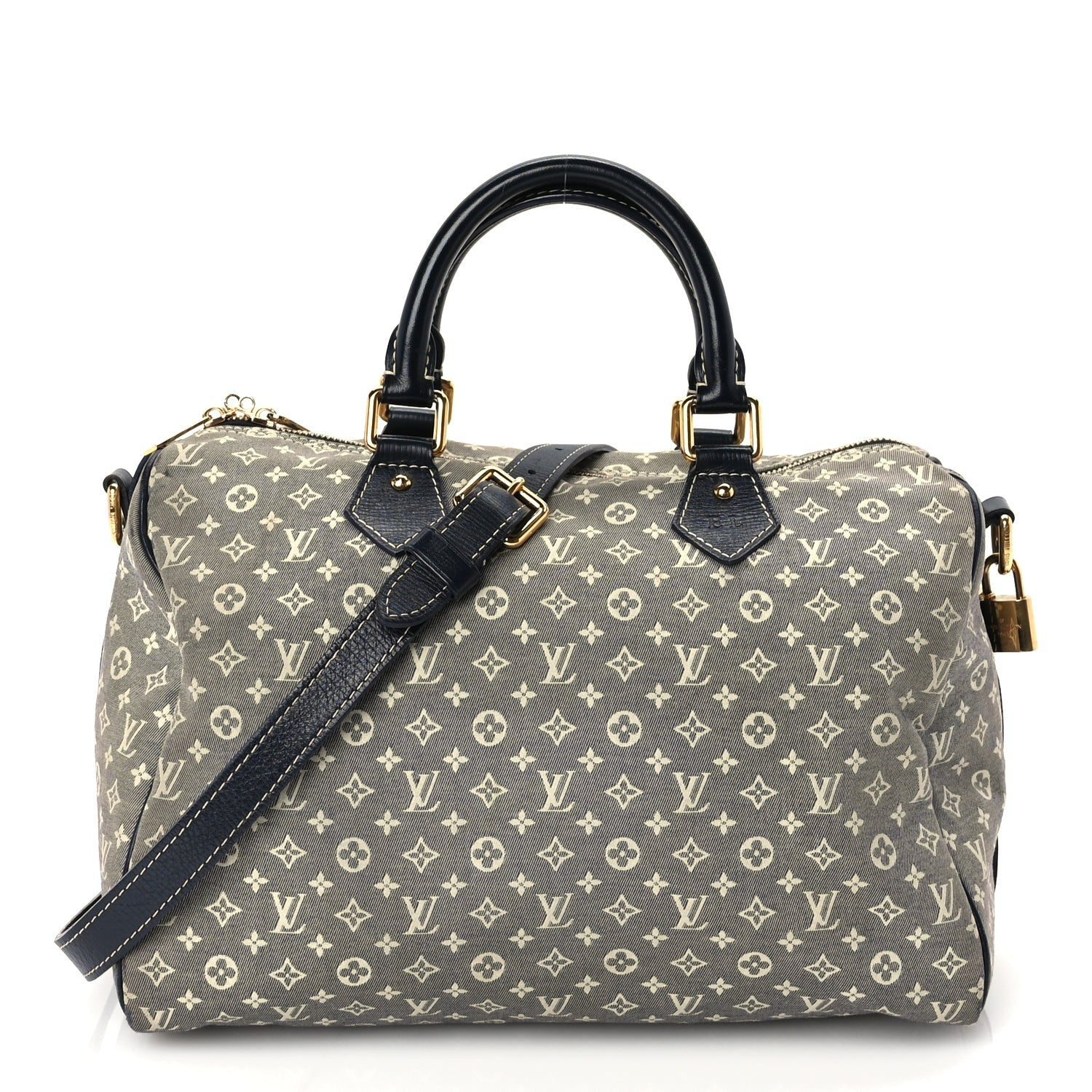 Louis Vuitton Monogram Idylle Speedy Bandouliere 30 Encre 1 of 8
