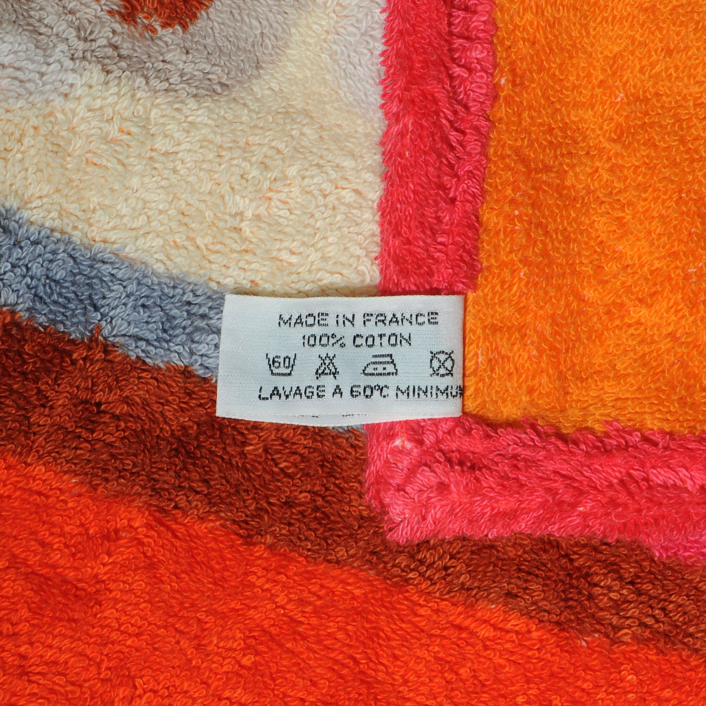 Terry Cotton Chaine D'Ancre Printed Beach Towel