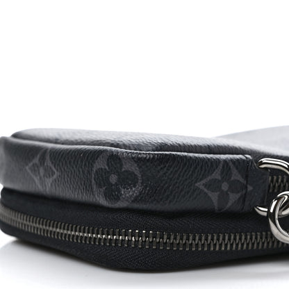 Louis Vuitton Monogram Eclipse Reverse Double Phone Pouch 9 of 9