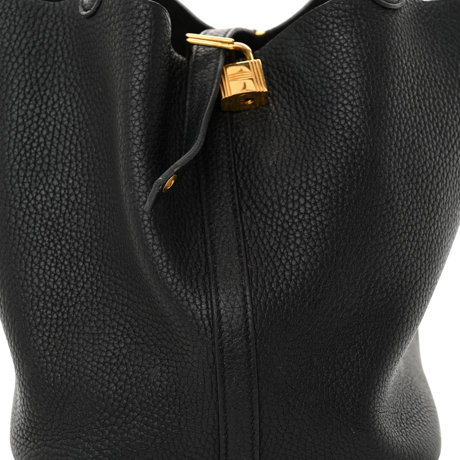 Hermes Taurillon Clemence Picotin Lock 22 MM Black 8 of 19