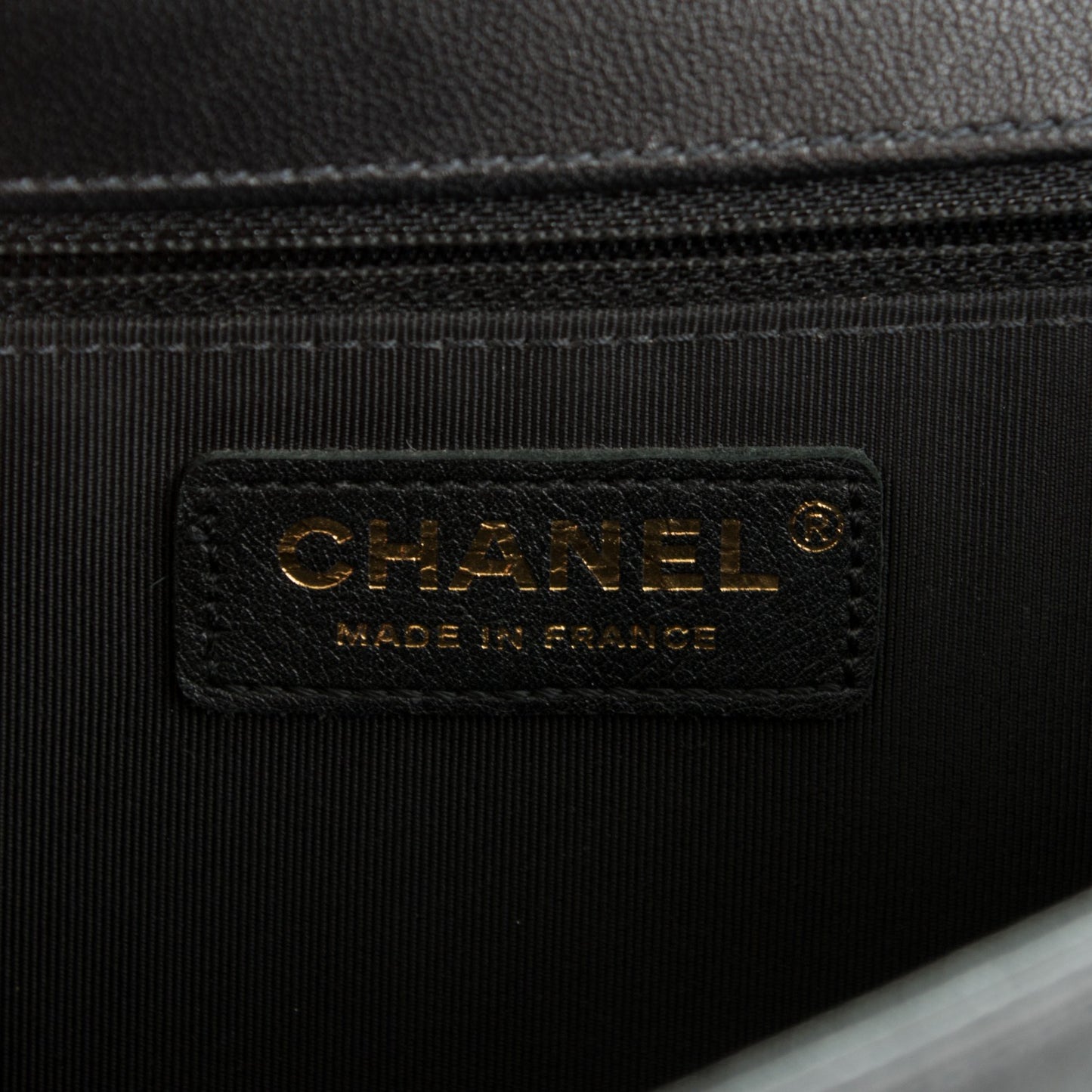 Lambskin Quilted New Medium Boy Flap Black