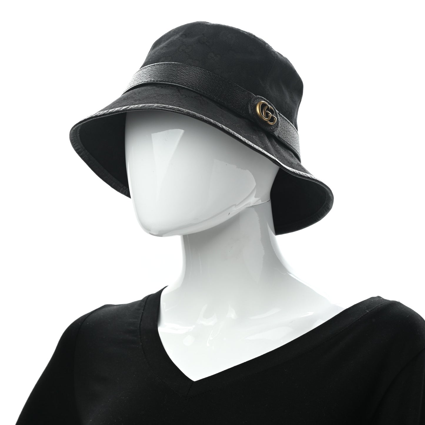 Monogram GG Canvas Fedora S Black