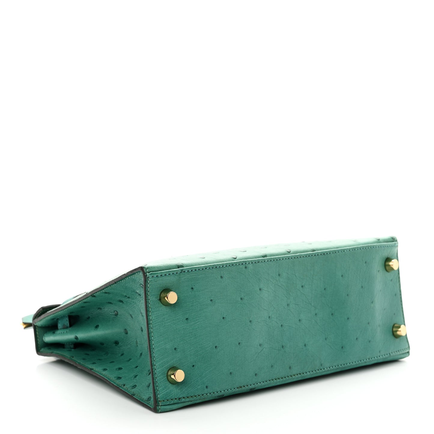 Ostrich Kelly Sellier 25 Vert Verone