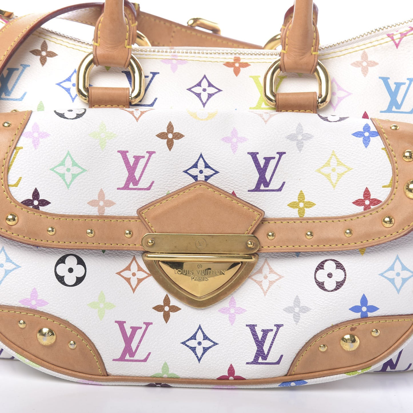 Monogram Multicolor Rita White