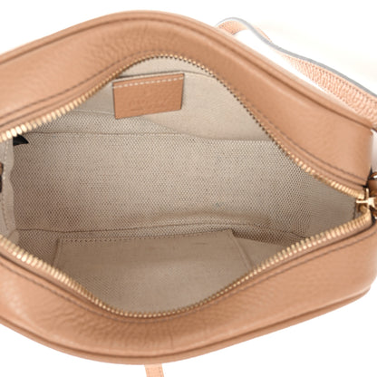 Gucci Pebbled Calfskin Small Soho Disco Bag Camelia 5 of 11