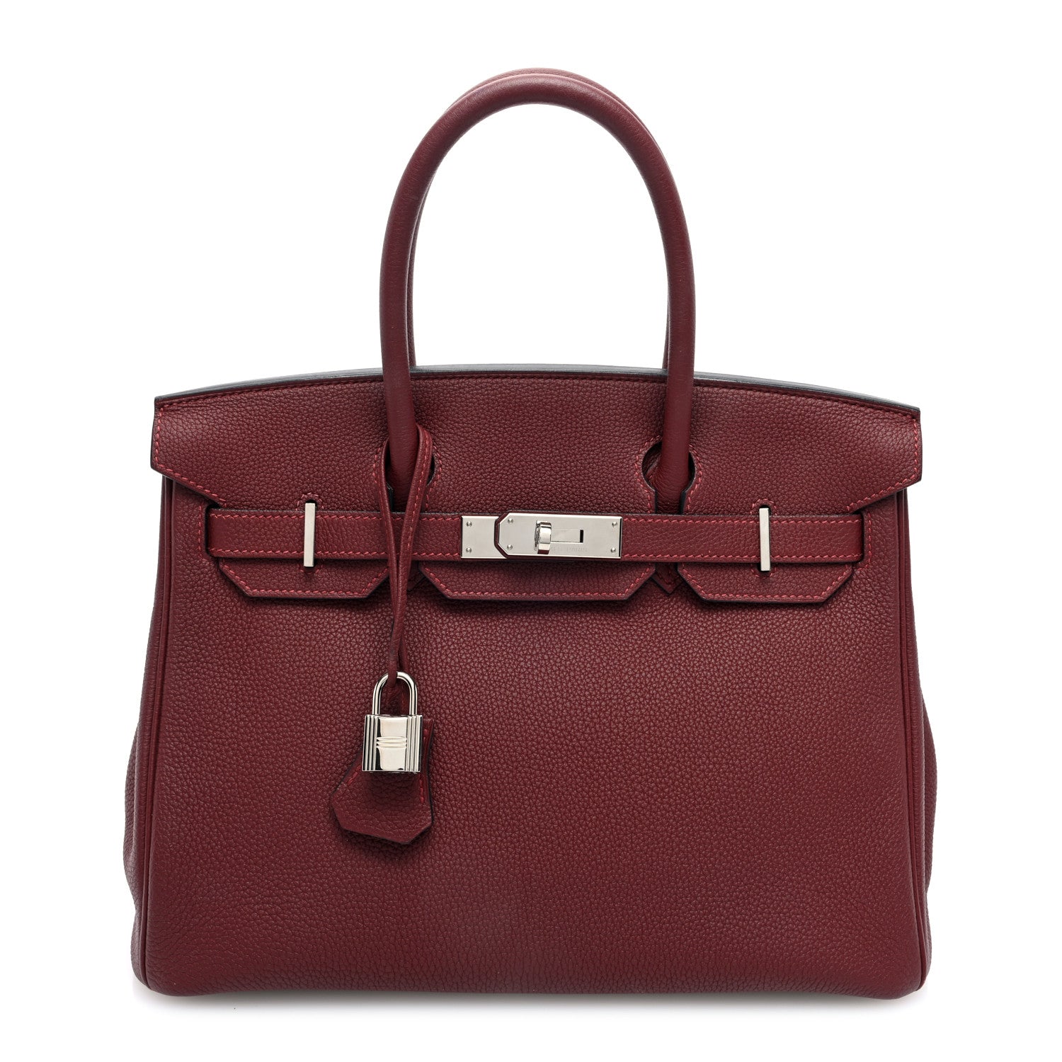 Hermes Togo Birkin 30 Rouge H 1 of 10