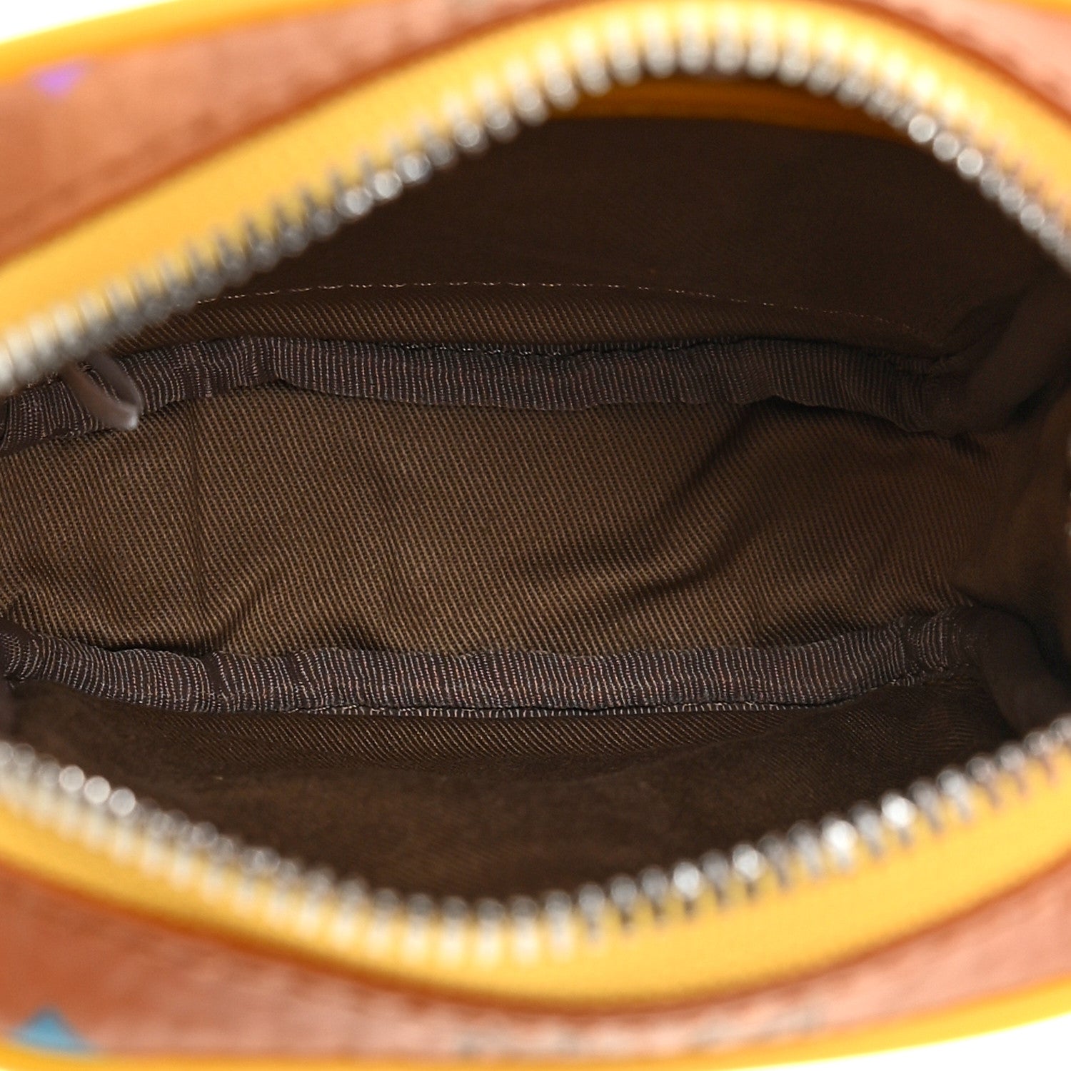 MCM Visetos X-Mini Crossbody Bag Cognac Freesia 5 of 10