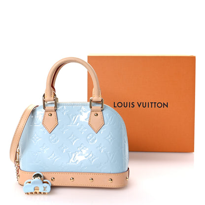 Louis Vuitton Vernis Hairclip Alma BB Sky 11 of 11