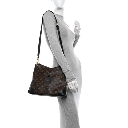 Louis Vuitton Monogram Odeon MM Black 2 of 11