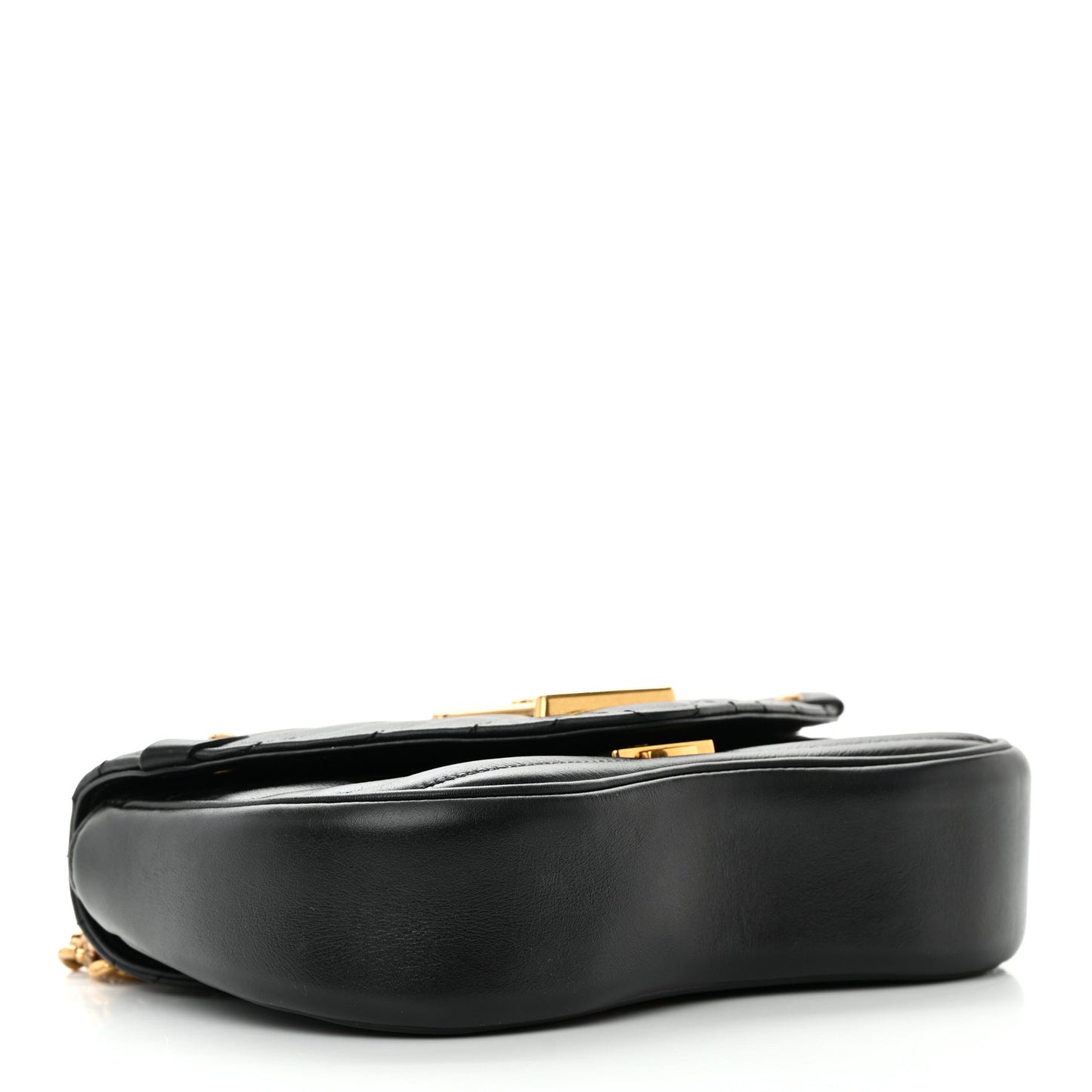 Calfskin New Wave Chain MM Black