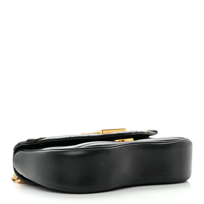 Louis Vuitton Calfskin New Wave Chain MM Black 4 of 13