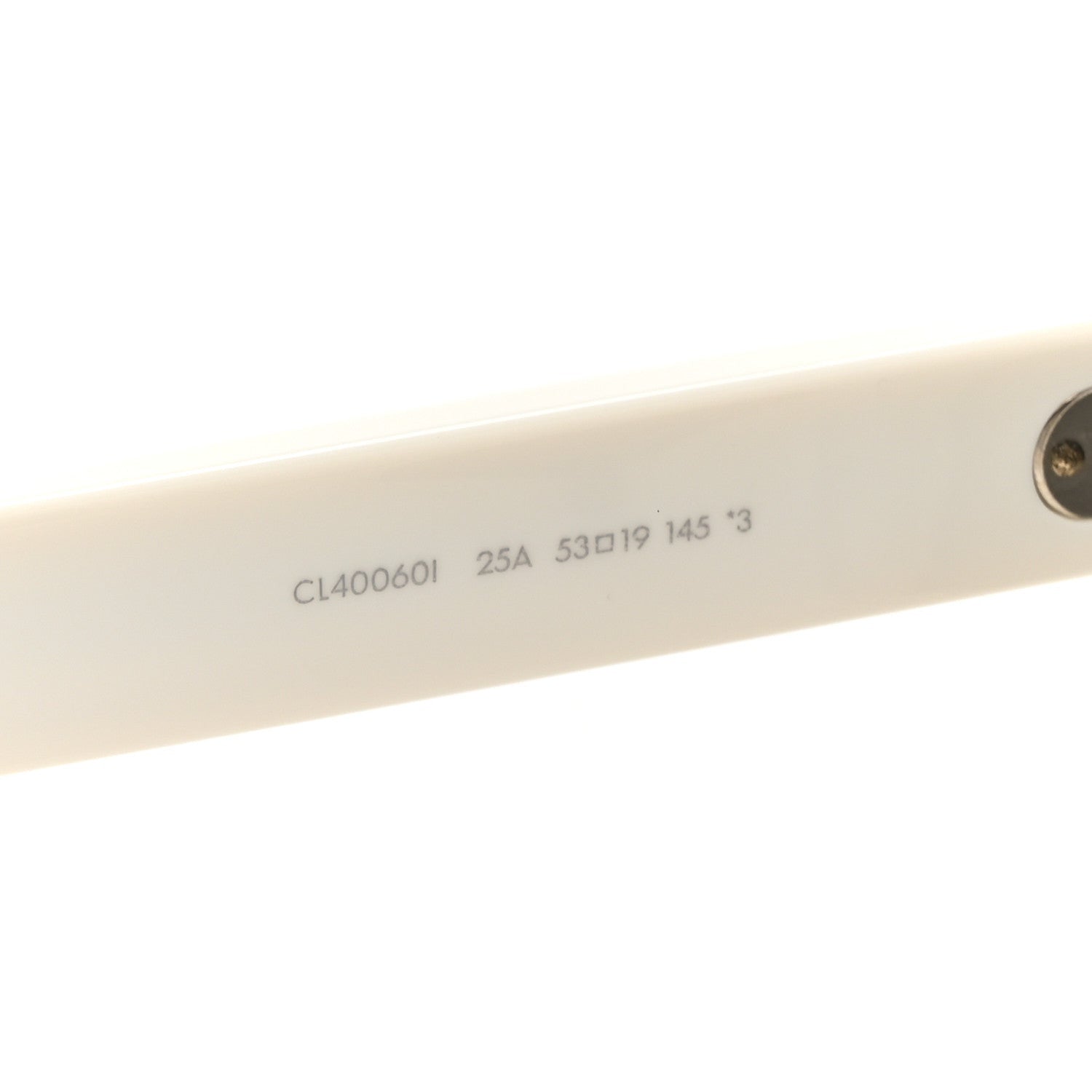 Celine Acetate Polarized Rectangular Sunglasses CL40060I White 5 of 7
