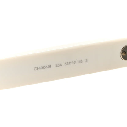 Celine Acetate Polarized Rectangular Sunglasses CL40060I White 5 of 7