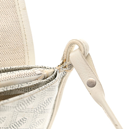 Goyard Goyardine Plumet Wallet Clutch White 14 of 21