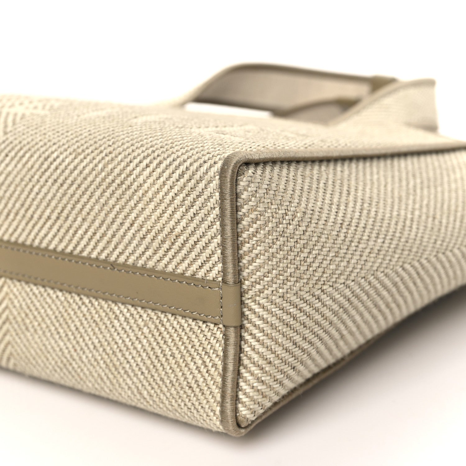 Loewe Jacquard Canvas Small Font Tote Ecru 10 of 10