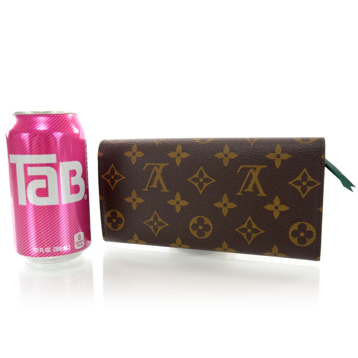 Monogram Emilie Wallet Green