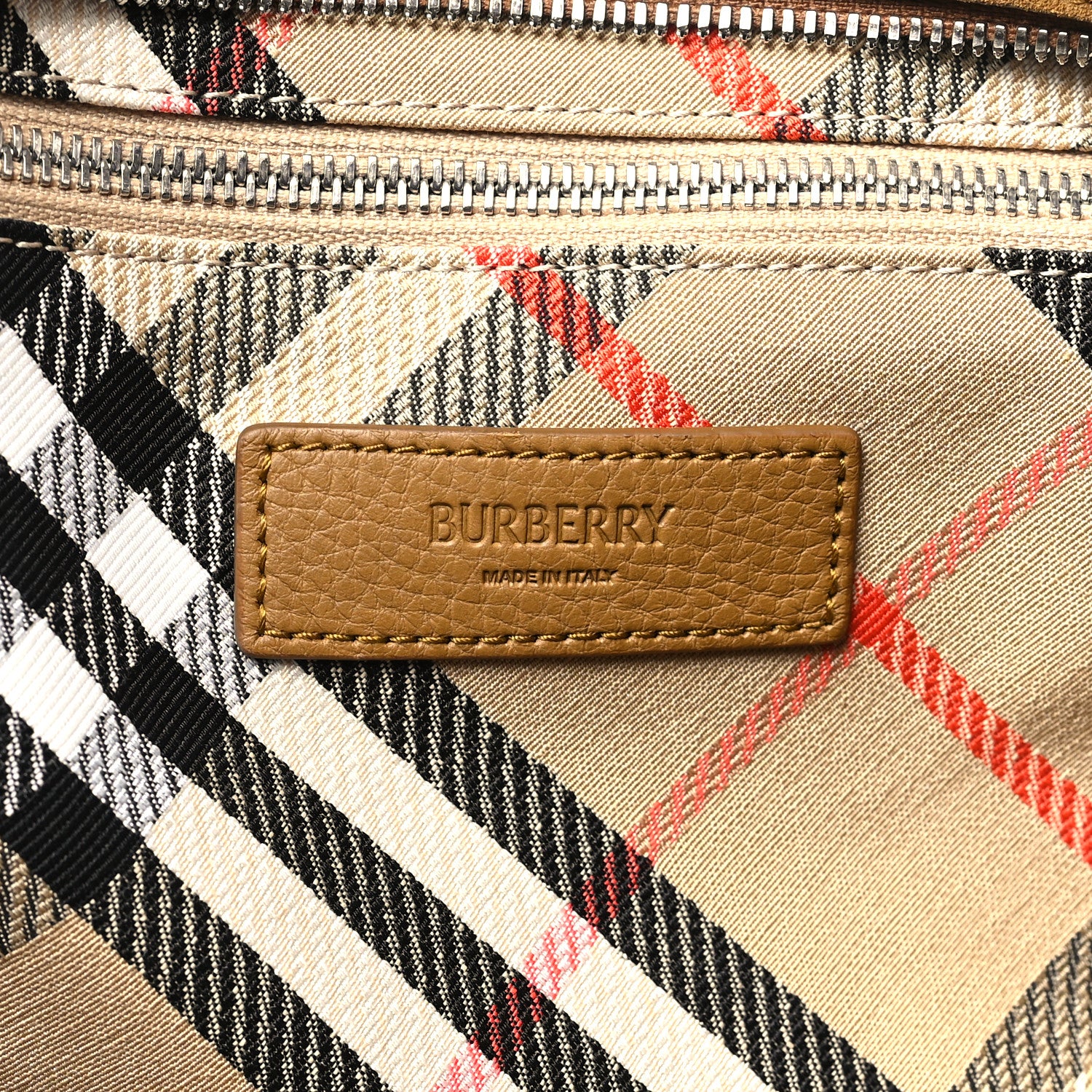 Burberry Suede B Clip Holdall Hebden Hebden 5 of 8