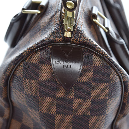 Louis Vuitton Damier Ebene Speedy 25 6 of 9