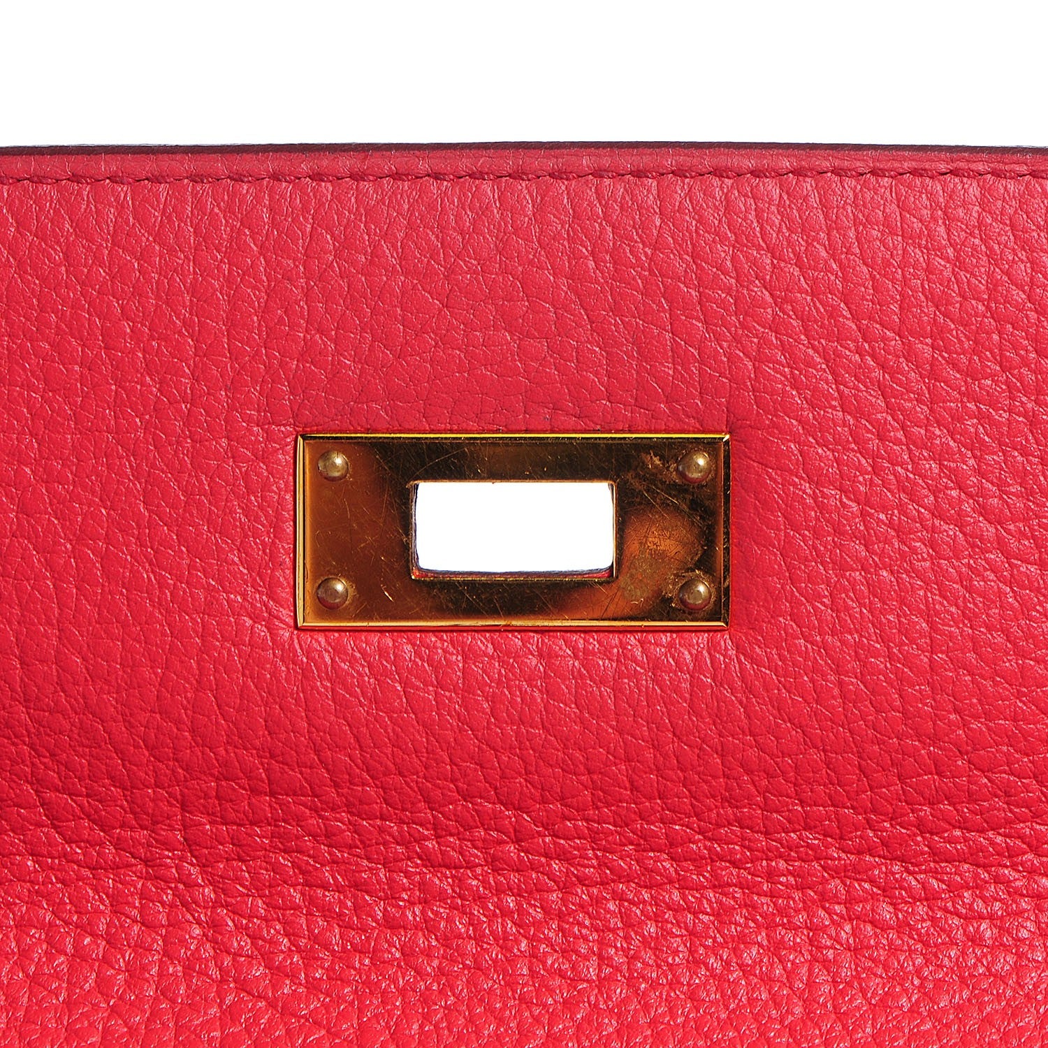 Hermes Taurillon Clemence Kelly Retourne 35 Bougainvillea 14 of 26