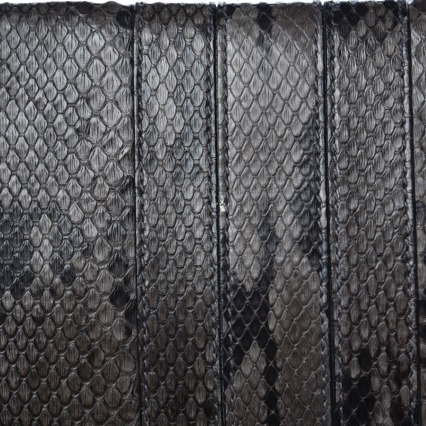 Python Lucy Folded Clutch Black Grey