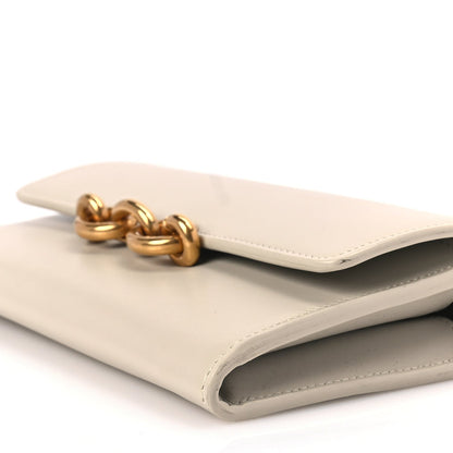 Saint Laurent Smooth Calfskin Le Maillon Chain Wallet Crema Soft 8 of 8