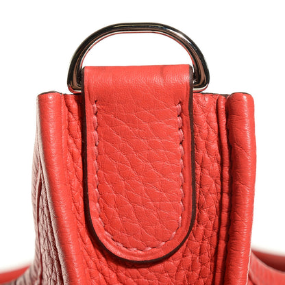 Hermes Taurillon Clemence Evelyne III PM Rose Jaipur 12 of 14