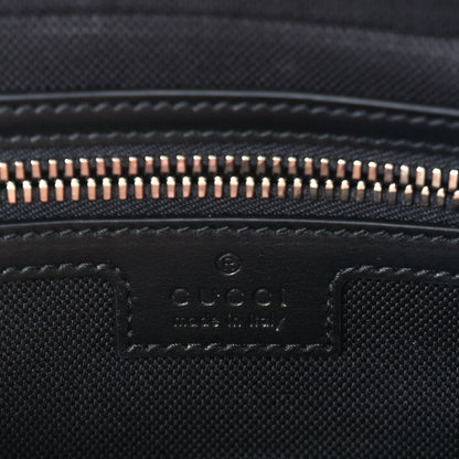 Gucci Soft GG Supreme Monogram Web Waist Bag Black Grey 5 of 6