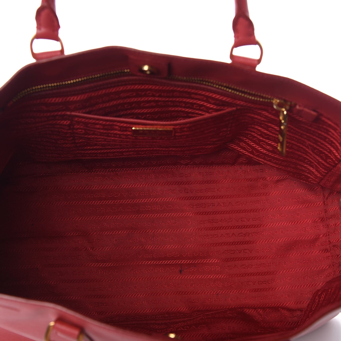 Saffiano Lux Large Tote Fuoco