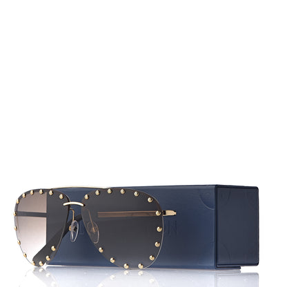 Louis Vuitton The Party Aviator Gradient Sunglasses Z0914U Brown 9 of 9