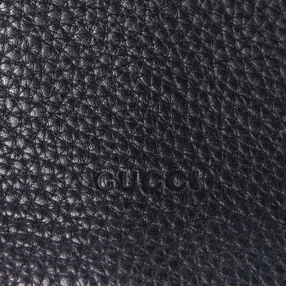 Gucci Cellarius Calfskin Small Bamboo Daily Top Handle Bag  Black 5 of 8