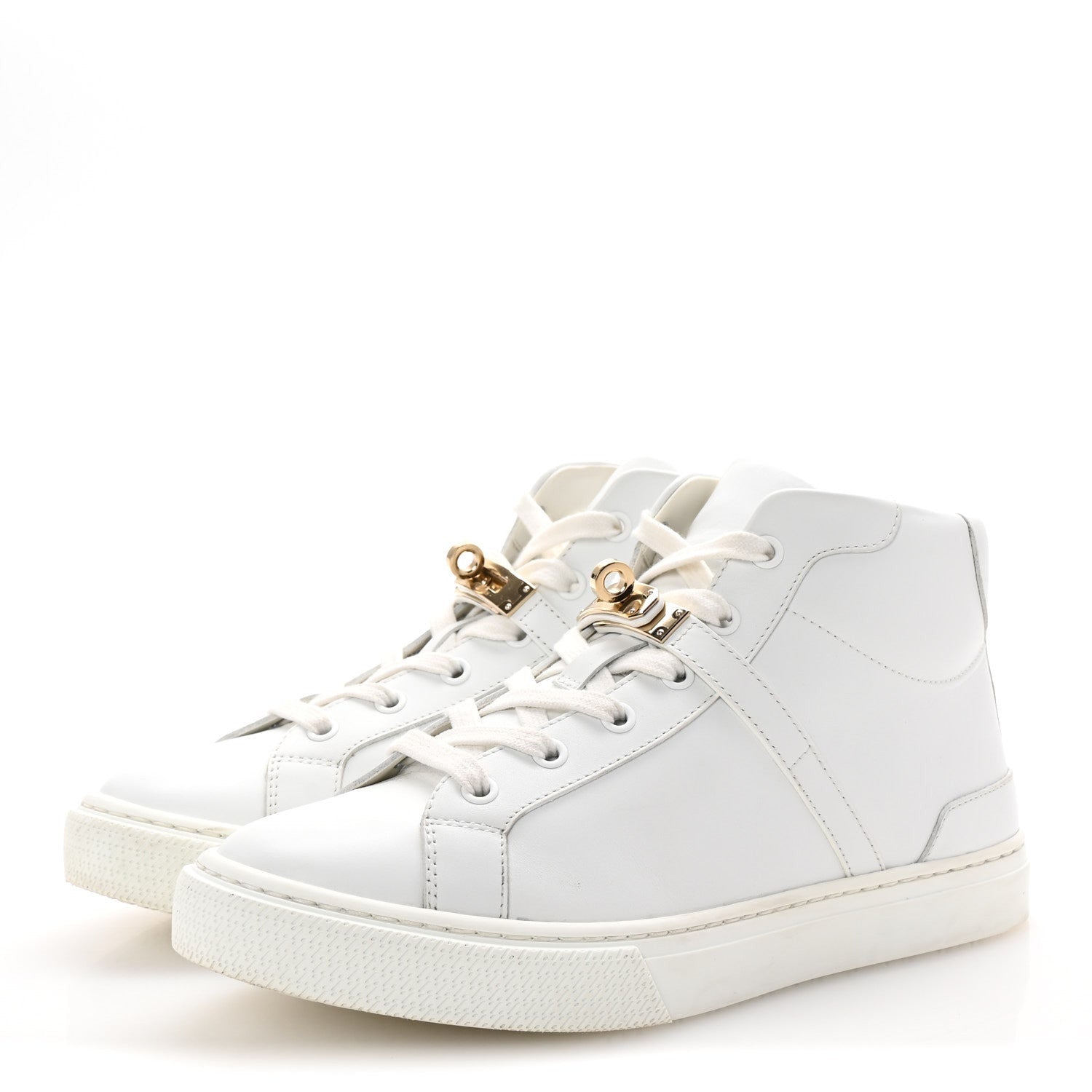 Hermes Calfskin Daydream Sneakers 38.5 White 4 of 7