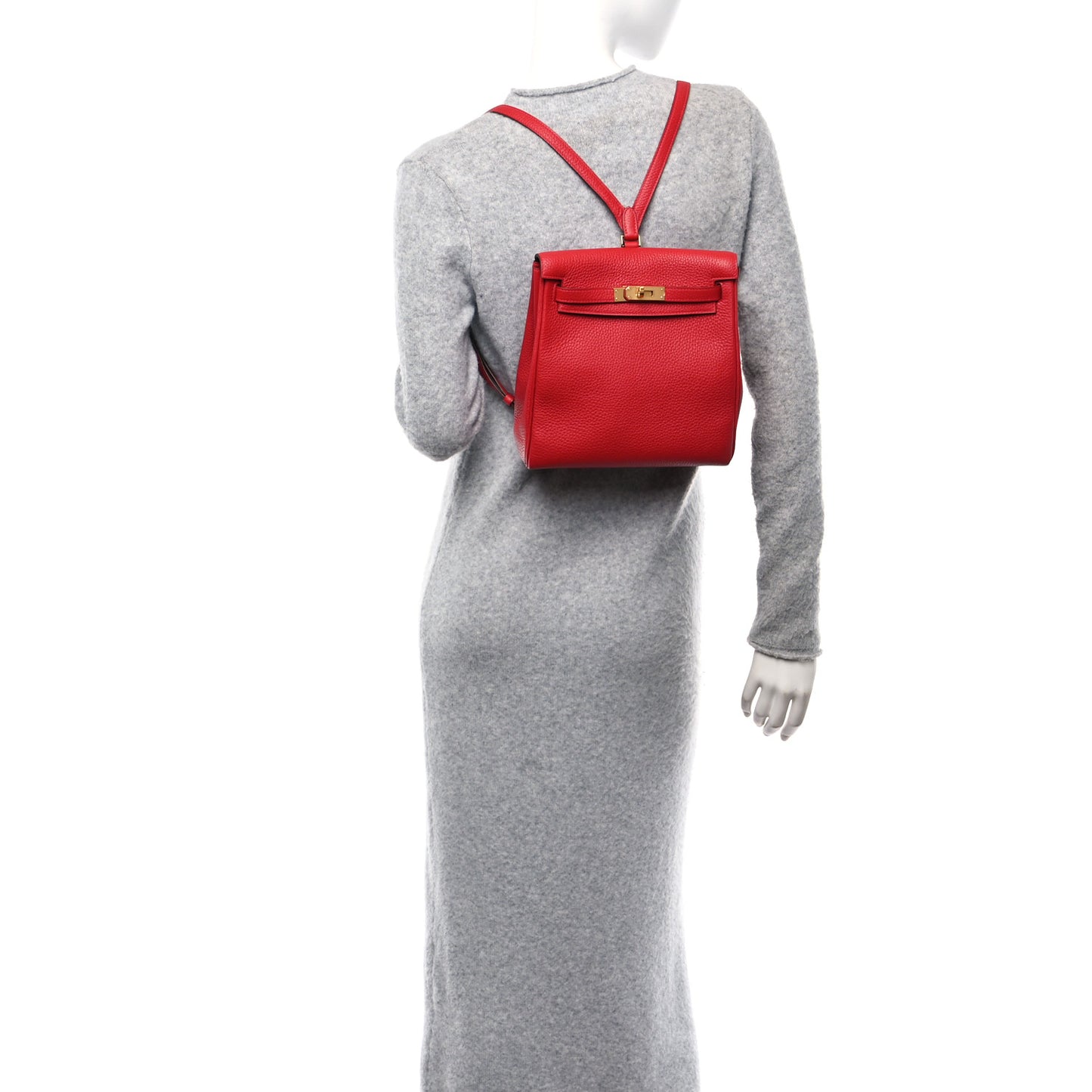 Taurillon Clemence Kelly Ado Backpack Rouge Casaque