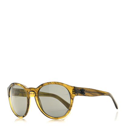 Chanel Acetate Pantos Fall CC Sunglasses 5359 Green Grey 1 of 8