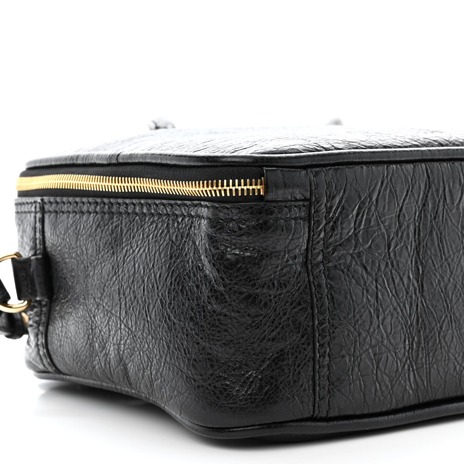 Balenciaga Agneau S Blanket Square Tote Black 8 of 9