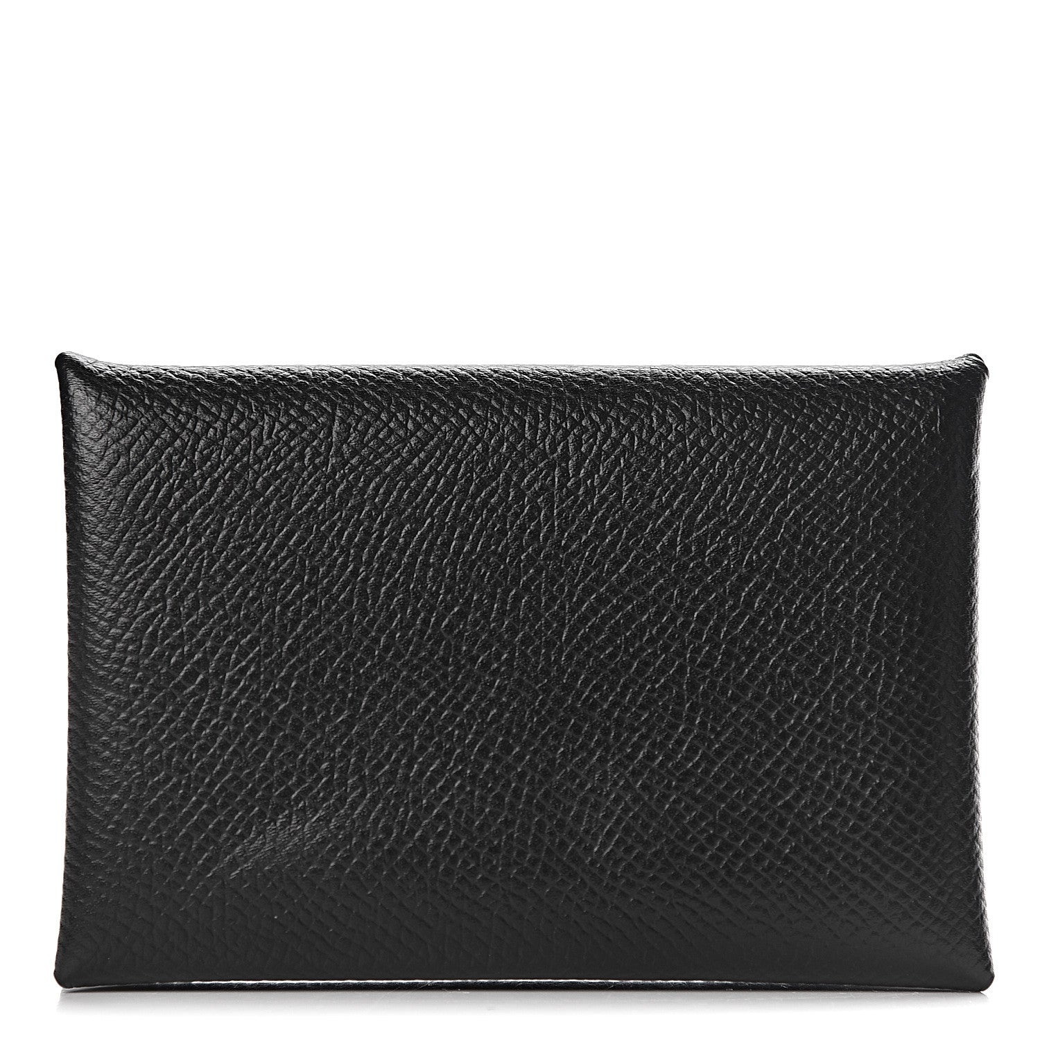Hermes Epsom Calvi Card Case Black 1 of 9