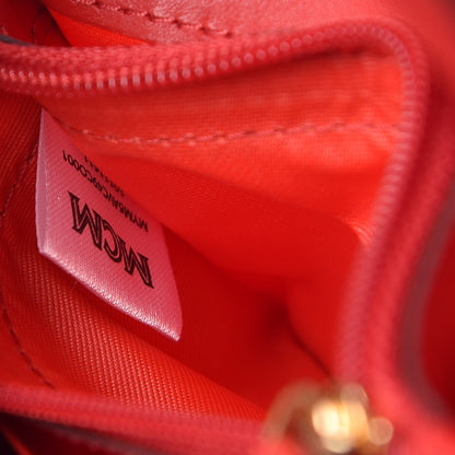 MCM Visetos Tri-Fold Wallet Cognac 7 of 11