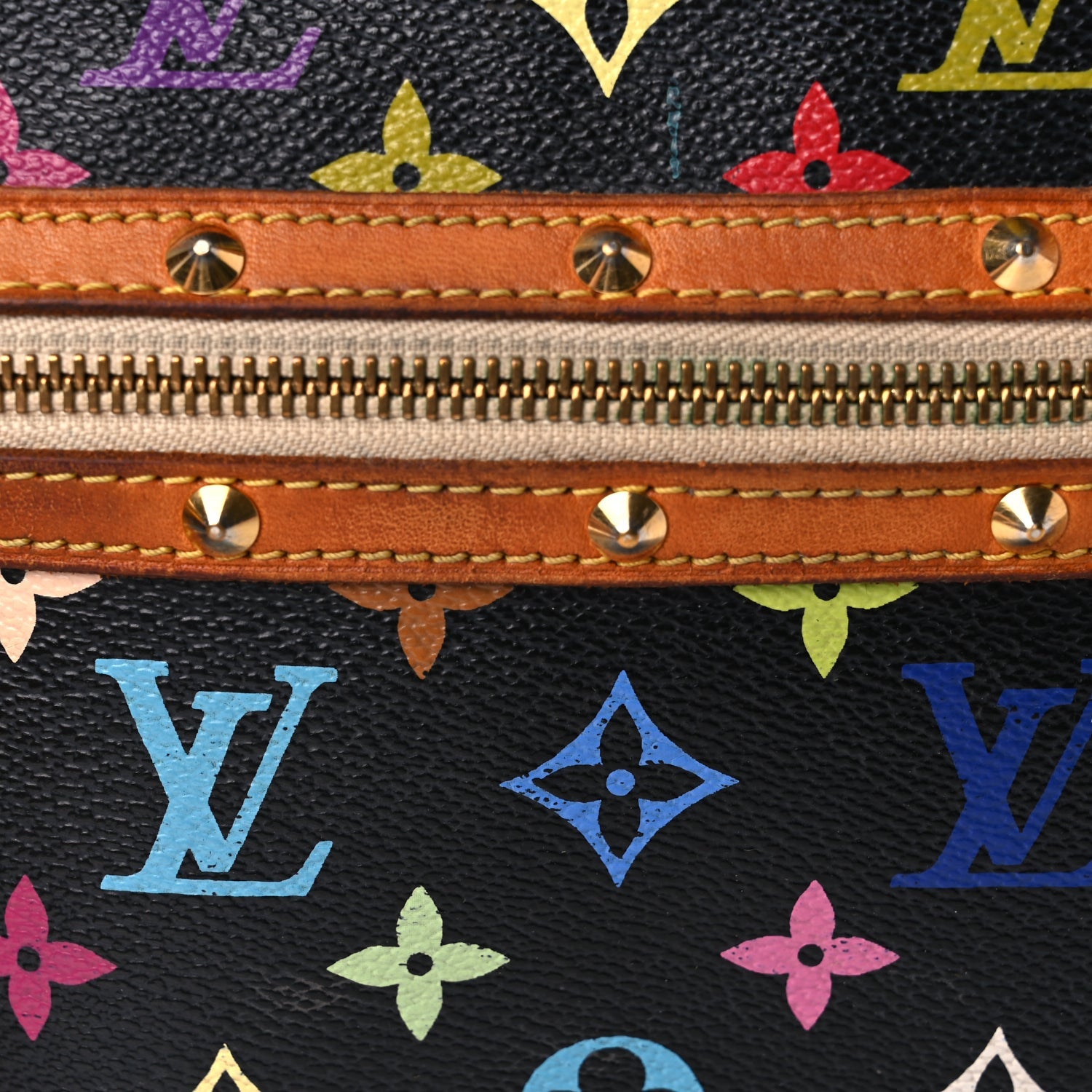 Louis Vuitton Monogram Multicolor Boulogne Black 6 of 8