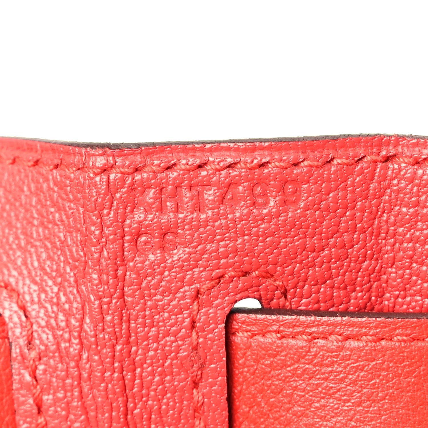 Hermes Evercolor Kelly Retourne 28  Rouge Tomate 6 of 9