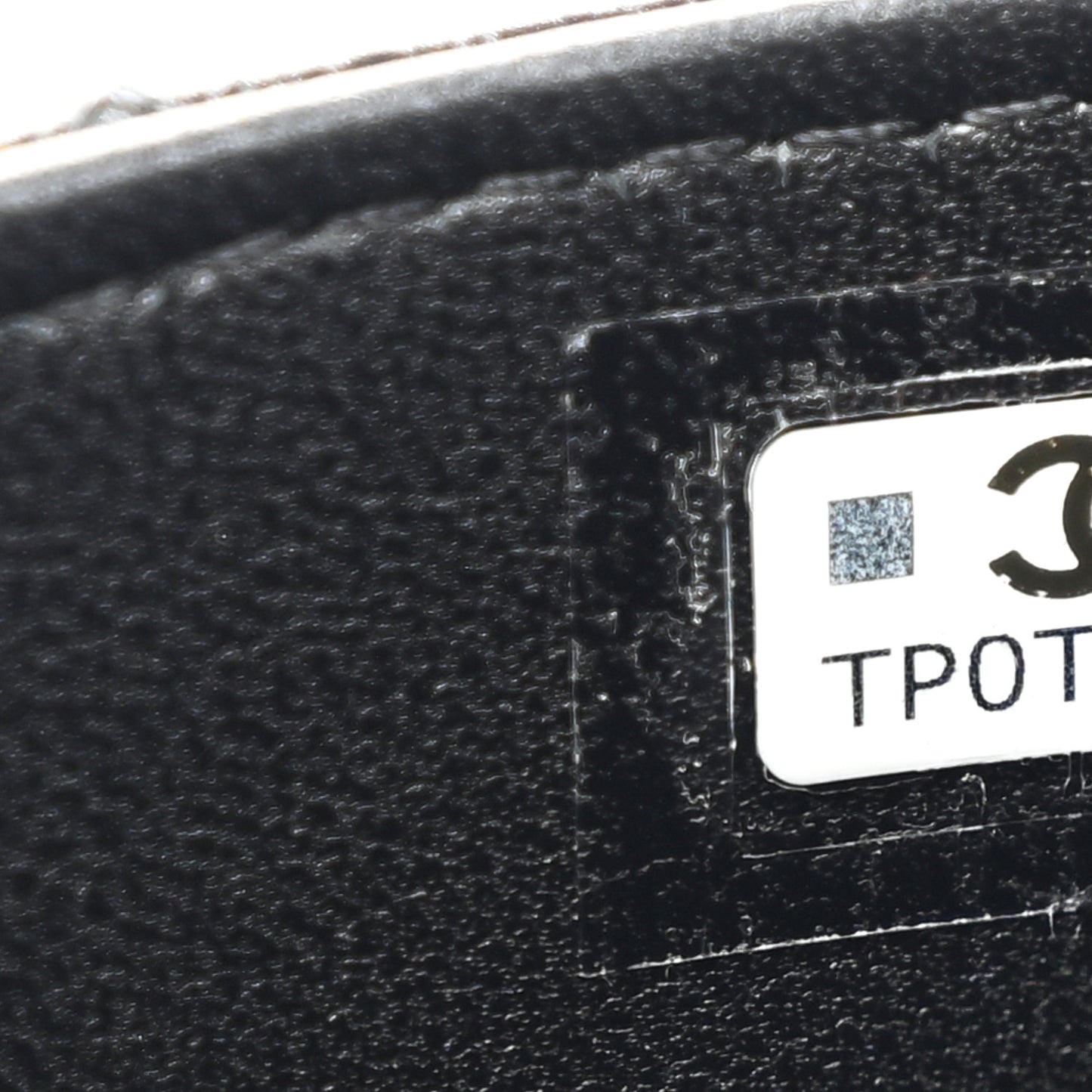 Lambskin Quilted Chain Top Handle Vanity With Chain  Black