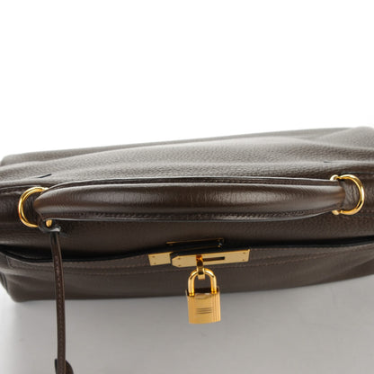 Hermes Taurillon Clemence Kelly Retourne 32 Cafe 9 of 26