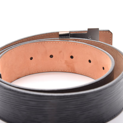 Louis Vuitton Epi Electric 40mm LV Initiales Belt 90 36 Black 4 of 10