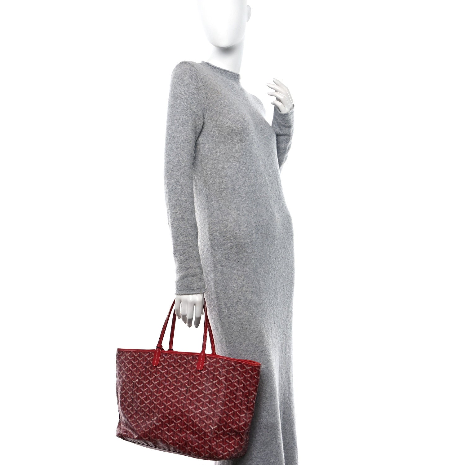 Goyard Goyardine Saint Louis PM Red 3 of 18