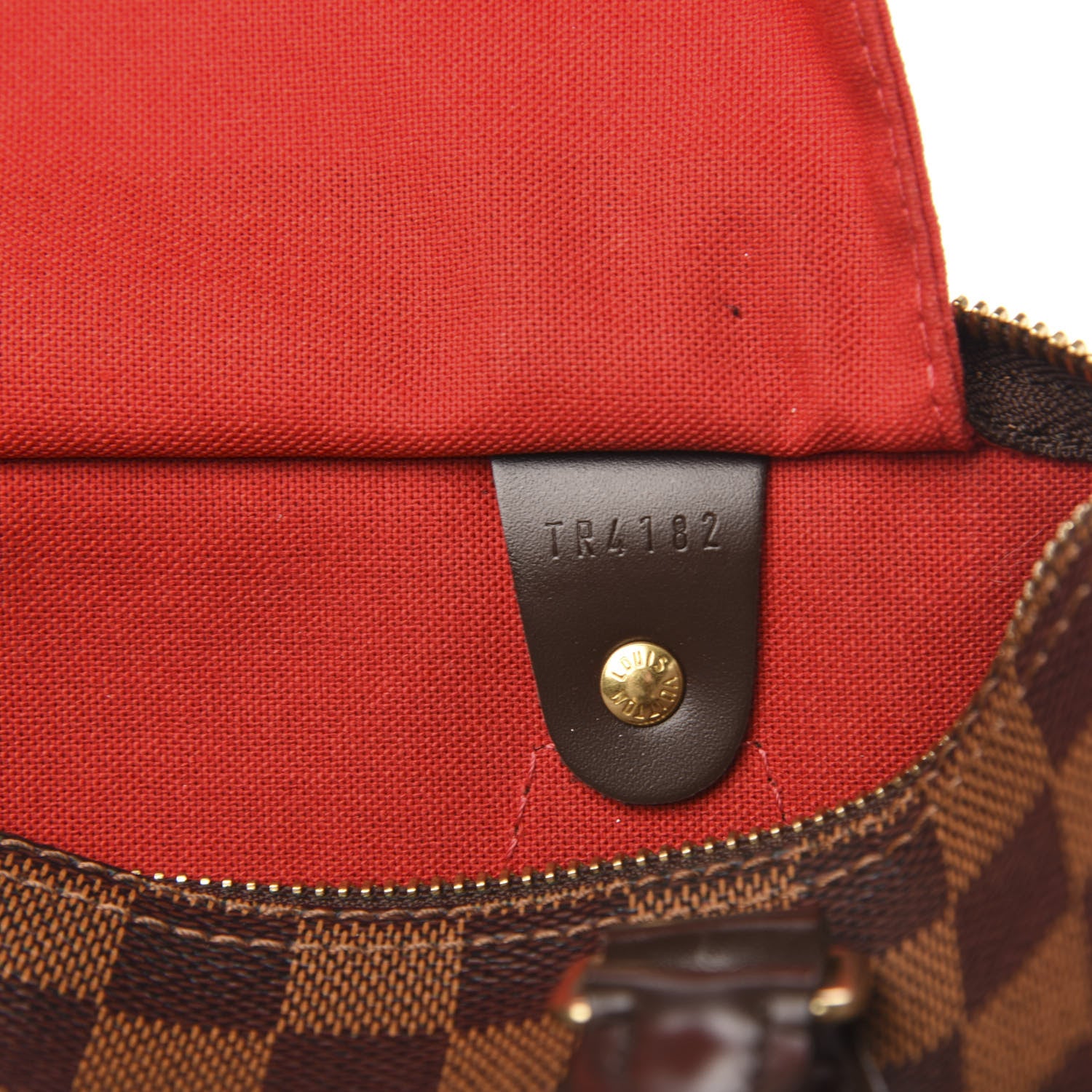 Louis Vuitton Damier Ebene Speedy 25 6 of 9