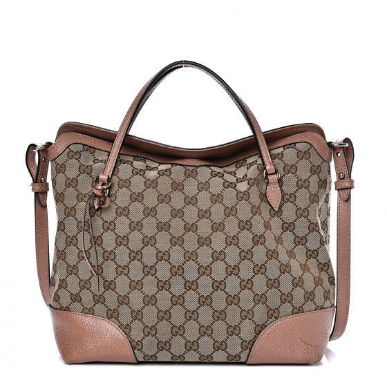 Gucci Monogram Medium Bree Foldover Tote Beige Soft Pink 1 of 1