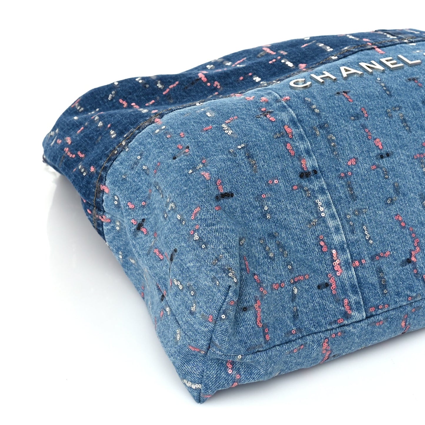 Denim Sequin  22 Blue