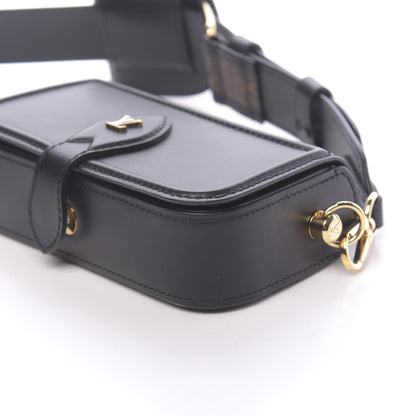 Louis Vuitton Calfskin Monogram Officier Pouch Black 8 of 9