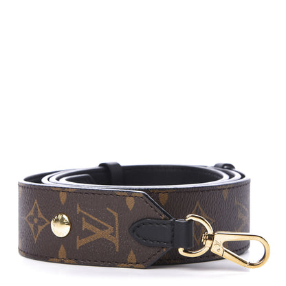 Louis Vuitton Monogram Bandouliere Shoulder Strap Black 1 of 3