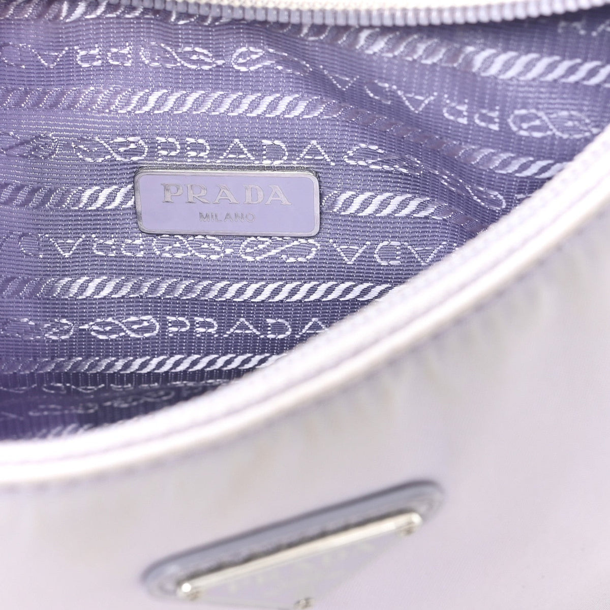 Tessuto Nylon Mini Re-Edition 2000 Bag Fiordaliso