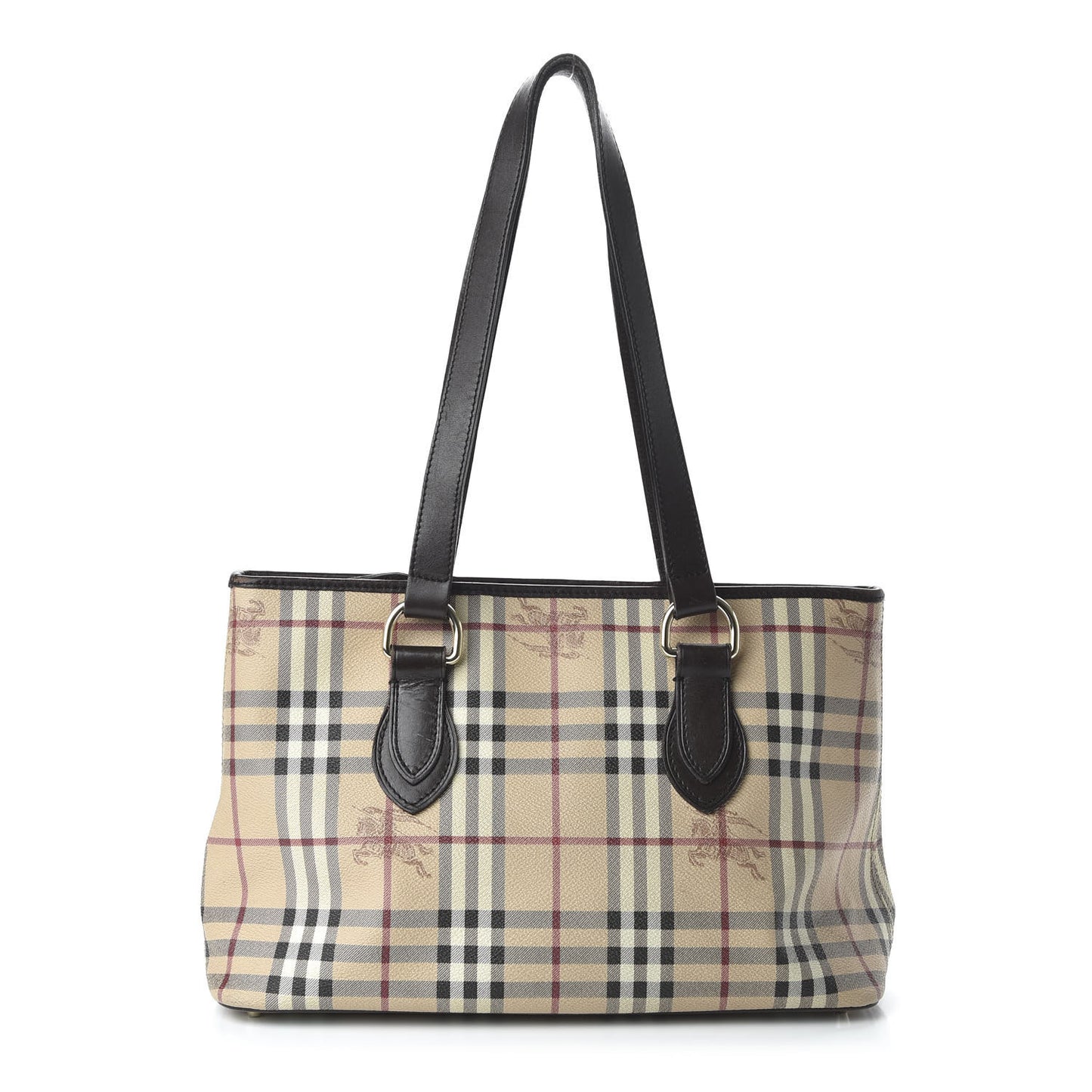 Haymarket Check Medium Regent Tote Chocolate
